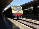 14.8.2008 - Roma Termini: Ideme na Rímske letisko Fiumicino: Leonardo Express je už pripravený na odchod © Martin Kóňa