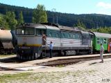 754 034 na Os7526 pripravená na odchod, 9.9. 2008, Horná Štubňa, © Bc. Martin Horňák