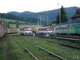 Podvečer v žst. Horná Štubňa, 10.9.2008, Horná Štubňa, © Dušan Antalík