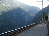 27.08.2008. Mont Blanc Express. Jedna zo staníc vysoko v horách na trati Chamonix-Mont Blanc-Martigny. © Martin Kóňa