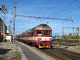 12.10.2008 - Jihlava: 854.209-4 + 054.222-5 + 954.008-9 odjíždí jako Os 4813 Jihlava - Brno hl.n. © PhDr. Zbyněk Zlinský