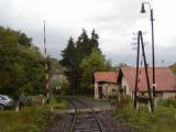 Šiatorská Bukovinka - km 136,632, v čase prieskumu, pohľad na zastávku, 24.9.2003, © ddzz