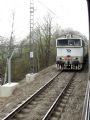 07.04.2007 - úsek Moravičany - Červenka: 753.306-0 s vozy od sanačního komplexu AHM 800 R Plasser & Theurer (z okna R 625 ''Vsacan'') © PhDr. Zbyněk Zlinský