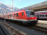 1.11.2008 - Innsbruck Hbf: Nemecká regionálna jednotka krátko po príjazde © Martin Kóňa