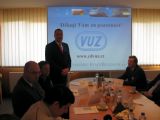 03.12.2008 - VUZ Velim: o vývoji lokomotivy hovoří Marek Herbst, ředitel realizace Škoda Transportation s.r.o. © PhDr. Zbyněk Zlinský