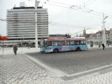 10.12.2008 - Hradec Králové: zprovoznění Riegrova nám. - trolejbus linky  č. 7 opouští stanoviště H © PhDr. Zbyněk Zlinský