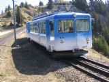 8.5.2008 - Rigi - najstaršia zubačka v Európe, súbežný úsek trate ''červenej'' a ''modrej'' zubačky © František Halčák