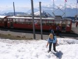 8.5.2008 - Rigi - najstaršia zubačka v Európe, vrcholová stanica Rigi Kulm © František Halčák