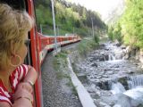 9.5.2008 - Glacier Express do Zermatu, spol. MGB (Matterhorn Gotthard Bahn) © František Halčák