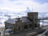 9.5.2008 - Gornergrat (3 089 m), vrcholová stanica zubačky GGB © František Halčák