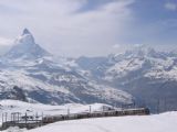 9.5.2008 - Zubačka GGB Zermat - Gornergrat, Matterhorn 4478 m © František Halčák