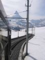 9.5.2008 - Zubačka GGB Zermat - Gornergrat, Matterhorn 4478 m © František Halčák