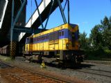 20.7.2008 - Ostrava, vlečka Odra: náš stroj 740 303 Caterpillar © Karel Furiš