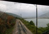 Pohled na Mostarské jezero u stanice Bijelo Polje. 27.9..2007 © Elmir Vejzović