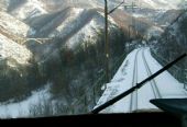 Zimní krajina v okolí Bradinské rampy na trati Mostar- Sarajevo. 16.12.2007 © Elmir Vejzović