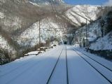 Zimní krajina v okolí Bradinské rampy na trati Mostar- Sarajevo. 16.12.2007 © Elmir Vejzović