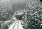 Zimní zalesněná krajina na trati Sarajevo- Mostar. 29.12.2007 © Elmir Vejzovič