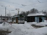 25.02.2009 - Liberec: dvojice vozů č. 22 (T3P-LF) + 20 (T3P Var CB3) linky 11 na smyčce Viadukt © PhDr. Zbyněk Zlinský