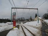 25.02.2009 - Liberec: zastávka Nová Ruda, nástupiště směr Jablonec n.N. a ''liberecké zhlaví'' © PhDr. Zbyněk Zlinský