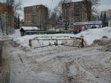 25.02.2009 - Jablonec n.N.: prohlídková jáma a dvojice vozů č. 22 (T3P-LF) + 20 (T3P Var CB3) na konečné linky 11 Tyršovy sady © PhDr. Zbyněk Zlinský