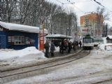 25.02.2009 - Jablonec n.N.: dvojice vozů č. 22 (T3P-LF) + 20 (T3P Var CB3) najíždí k odjezdovému nástupišti konečné linky 11 Tyršovy sady © PhDr. Zbyněk Zlinský