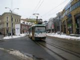 25.02.2009 - Liberec: dvojice vozů č. 35 (T3P-LF) + 27 (T2R) na lince č. 3 v ulici Rumunské © PhDr. Zbyněk Zlinský