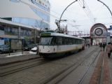 25.02.2009 - Liberec: dvojice vozů č. 56 (T3M) + 51 (T3M) na lince 3 přijíždí do zastávky Fügnerova © PhDr. Zbyněk Zlinský