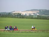 1.5.2009 - Šlapací drezíny vyrážejí na trať do 13 km vzdálené stanice Asparn an der Zaya © Marek Topič