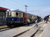 1.5.2009 - Motorový vůz 5042.14 přijel do stanice Korneuburg © Marek Topič