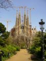 17.4.2009 - Barcelona,stále nedokončený Gaudího kostel Sagrada Família © Jiří Mazal