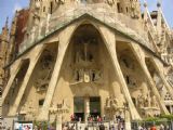 17.4.2009 - Barcelona,průčelí Gaudího kostela Sagrada Família © Jiří Mazal