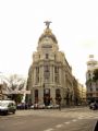 19.4.2009 - Madrid,třída Gran Vía a palác Metropolis © Jiří Mazal