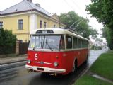 16.05.2009 - Hradec Králové: historický trolejbus č. 358 na konečné Nový Hradec Králové © PhDr. Zbyněk Zlinský