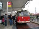 16.05.2009 - Hradec Králové: historický trolejbus č. 358 na konečné THD © PhDr. Zbyněk Zlinský