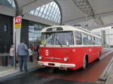 16.05.2009 - Hradec Králové: historický trolejbus č. 358 po příjezdu © PhDr. Zbyněk Zlinský