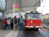 16.05.2009 - Hradec Králové: historický trolejbus č. 358 po příjezdu © PhDr. Zbyněk Zlinský