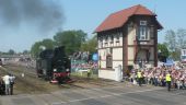 02.05.2009 - Průjezd lokomotivy TKt48-18 z Wrocławi © Jan Guzik