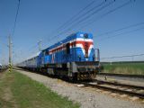 25.05.2009 - ZC VUZ Velim: 740.420-5 přistavuje soupravu pro zpáteční jízdu © PhDr. Zbyněk Zlinský