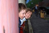 Niekoľko momentiek z nezabudnuteľného víkendu na Čiernohronskej železnici na záver - nocou z Vydrova do Čierneho Balogu, © Peter Wlachovský