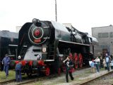 475.179 na výstave v areáli bývalého rušňového depa Vrútky, 30.5.2009