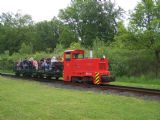 DH 60 č.49 vozil po okruhu cestujúcich, Lužná u Rakovníka Muzeum ČD, 16.5.2009 © lacino.h