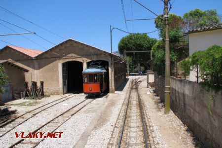 Mallorca: Tramvaj v „Údolí pomerančovníků“