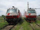 27.06.2009 - ÖBB Traktion - Stützpunkt Wien Süd: stroje řady 1014 před halou © PhDr. Zbyněk Zlinský