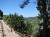 03.06.2009 - traťový úsek Can Tambor - Mirador Pujol de''n Banya: pohled směrem k Port de Sóller © PhDr. Zbyněk Zlinský