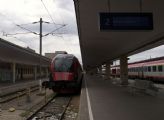 Řídící vůz Railjetu na Wien Westbahnhof čeká na odjezd do Budapešti. 2.5.2009 © Rastislav Štangl