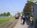 Smyčka Borongaj s tramvají typu KT4 YU. 4.5.2009 © Aleš Svoboda