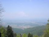 Pohled na Zagorje z vrcholu Sljeme. 4.5.2009 © Aleš Svoboda