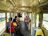 Interiér tramvaje T4 YU ZET na lince 15 z Dolje. 4.5.2009. Jan Přikryl
