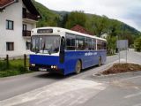 Ikarus-Zemun Ik 110 zleva- patrný je komín výfuku v interiéru vozidla. 5.5.2009 © Jan Přikryl