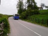 Ikarus-Zemun se snaží zdolat stoupání do Prusace. 5.5.2009 © Jan Přikryl